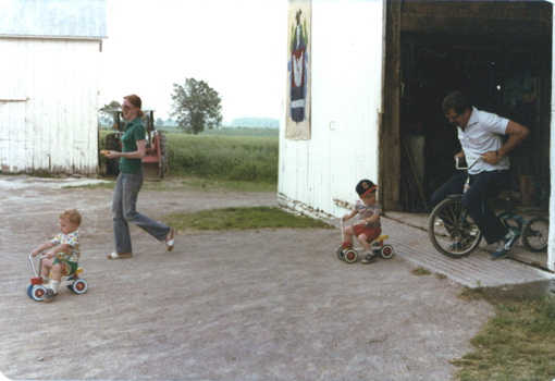 jude laura mike jon bike race